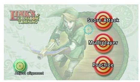 Link&rsquo;s Crossbow Training Mode Select