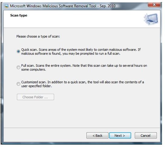 What to Do If Microsoft Malicious Software Removal Tool Ended Before Completion of Scan?