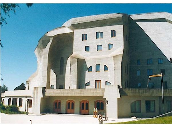 Side view ot the Goetheanum, headquarters of the Anthroposophical Society Author: Stefan Stegemann Date: 10th August 1997 