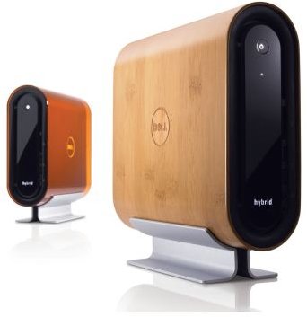 The Dell Studio Hybrid is available in Bamboo