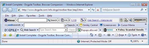 dogpile toolbar