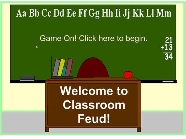 SMART Board Math Games: Classroom Feud
