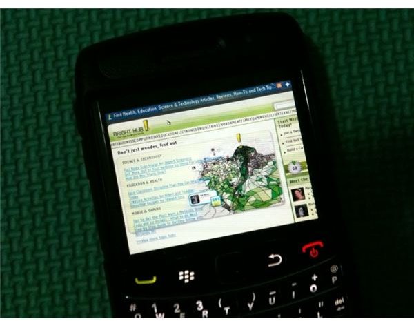 Comparing Three BlackBerry Browsers