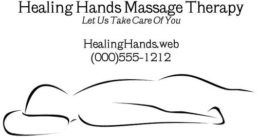 Ideas & Examples for Massage Therapist Business Cards: Free Template Included