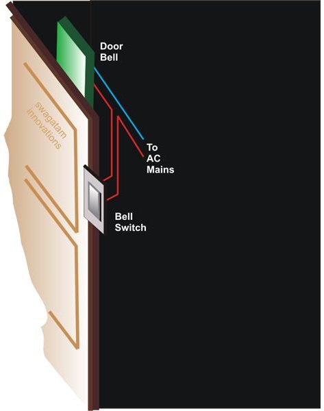 How to Wire a Door Bell, Graphical Layout, Image