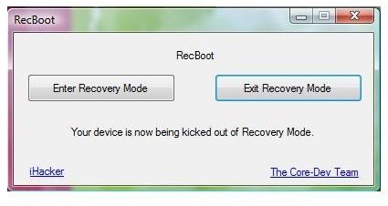 exit iphone recovery loop
