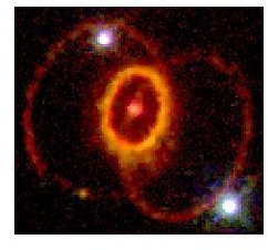 SN 1993, type II or 1b? Credit: NASA.