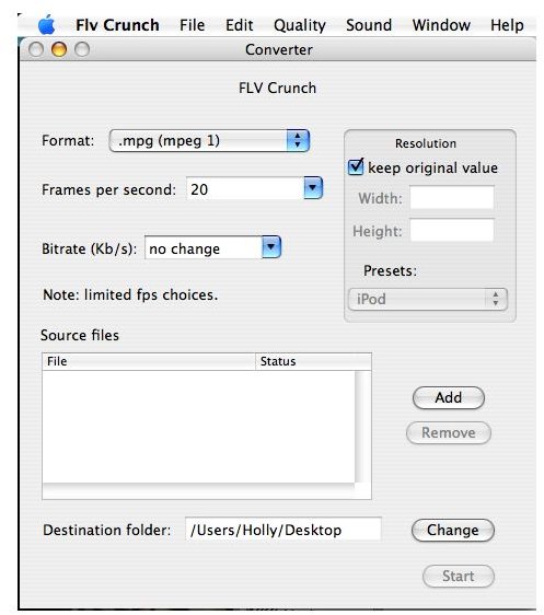 download flv crunch for mac