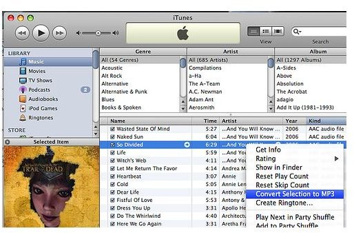 how do i convert itunes downloads to mp3