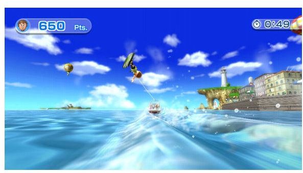 wii sports resort island flyover tips