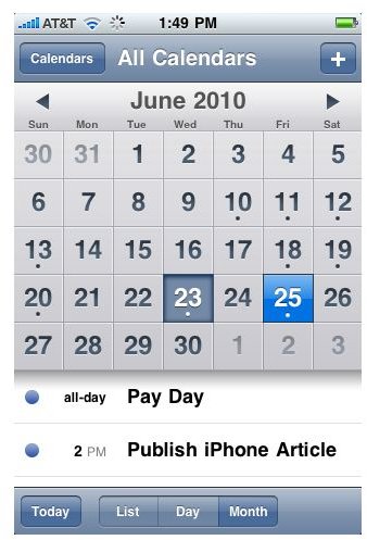 How Do I Use Google Calendar on the iPhone or iPod Touch?