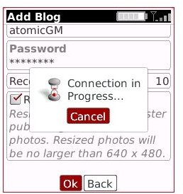 Wordpress for BlackBerry How To Guide - Setting Up Your Blog, Posting And Managing Comments