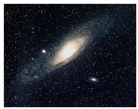 The Andromeda Galaxy As It Appeared 2.6 Million Years Ago. Image Courtesy of NASA