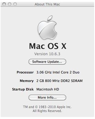 About this Mac