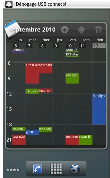 Useful Android Calendar Widgets