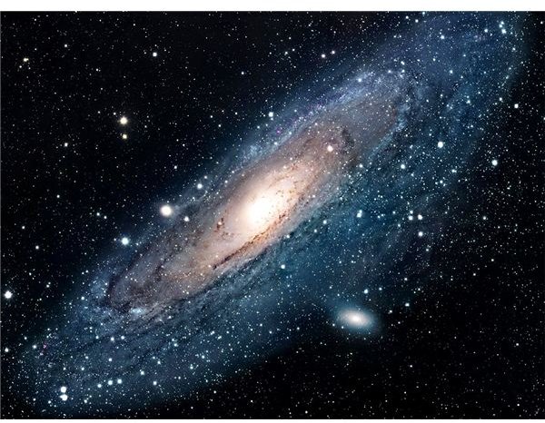 Colliding Galaxies: Andromeda and the Milky Way