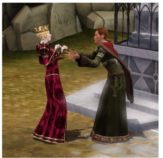 The Sims Medieval divorce by Peteran Priest