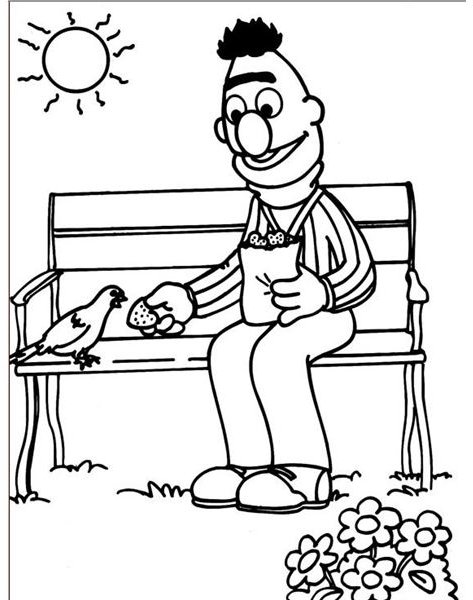 Free Printable Sesame Street Coloring Sheets Download For Fun