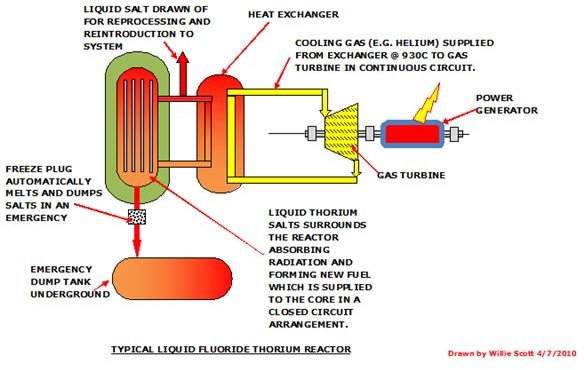 Uranium and Thorium Nuclear Power Plants - A Comparative Study