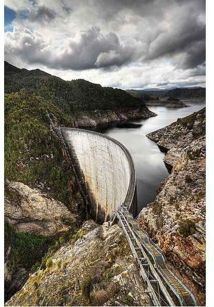 The Gordon Dam from Wiki Commons by Noodle snacks