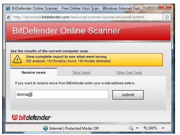 bitdefender virus scanner uninstall