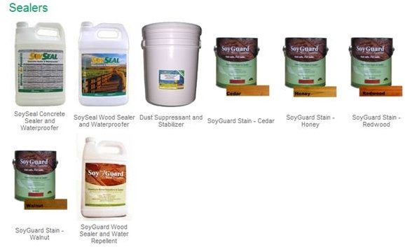 SoyClean Products -SoySeal Concrete Sealer