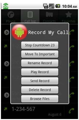 Record My Call - Android Audio Recorder