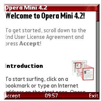 Opera Mini 4.2