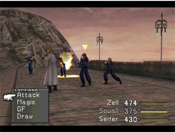 FF8 - Fire Magic Attack