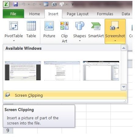 Microsoft Office 2010 tips on programs.