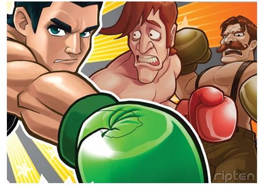Little Mac defends in title in the Title Defense mode