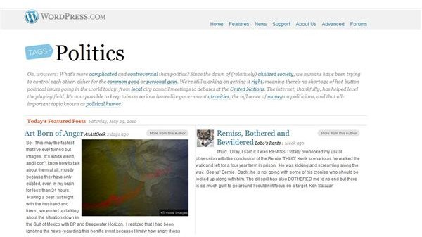 Top 5 List of Political Blog Sites