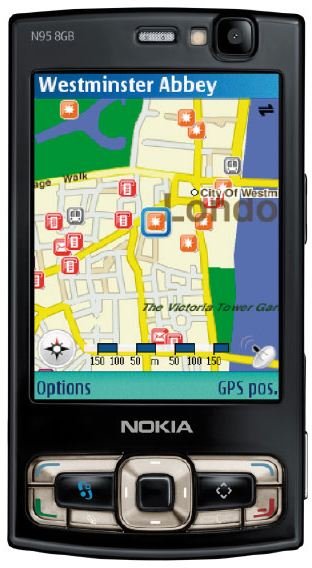 Nokia N95 8GB Map