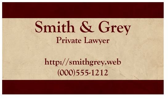 Designing Business Cards for Lawyers: Tips, Tricks and Free Templates