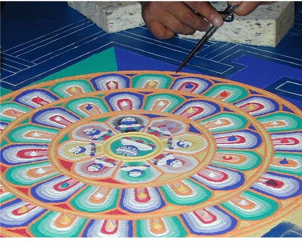 Mandala Art Lesson Plan: Handout & Activity