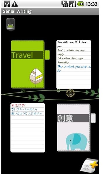 Handwriting note-taking on Android with Genial Writing