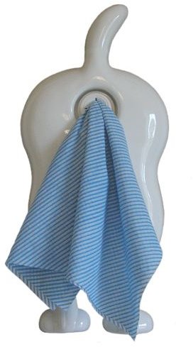 Dog-End Towel Holder