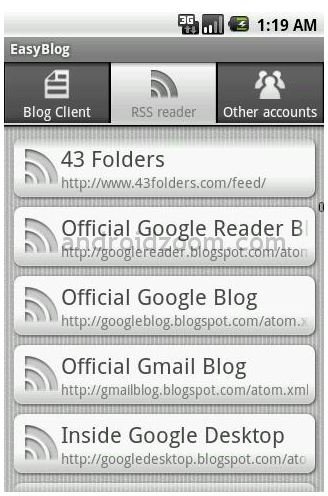 EasyBlog Android App