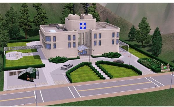 The Sims 3 hospital