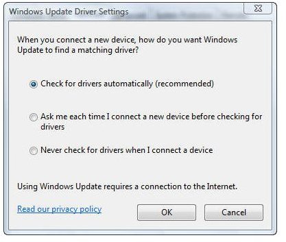 allow installation of unsigned drivers windows xp