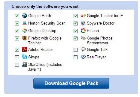 google-pack-software