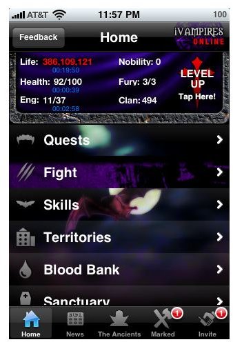 A Look at the Best iPhone Vampire Themed Games