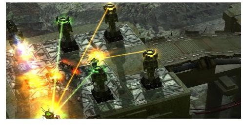 Laser towers are good against fast units, but not against sheilds