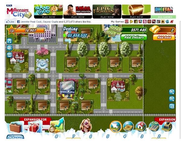 Facebook Game Guides: Millionaire City