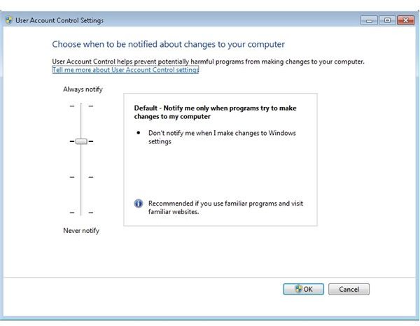 UAC: The Difference Between Windows Vista and Windows 7