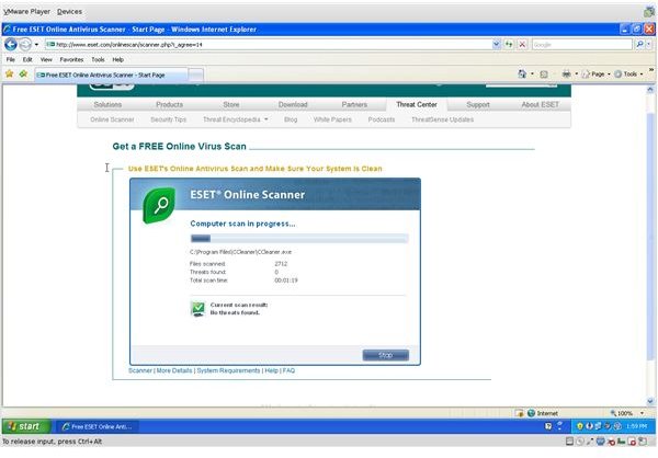 ESET Online Scan