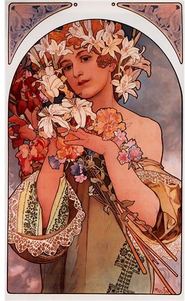 Fun February Art Project for Middle School: Create an Art Nouveau Valentine