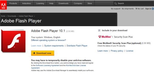 firefox flash plugin will not load for hogsbreath.com