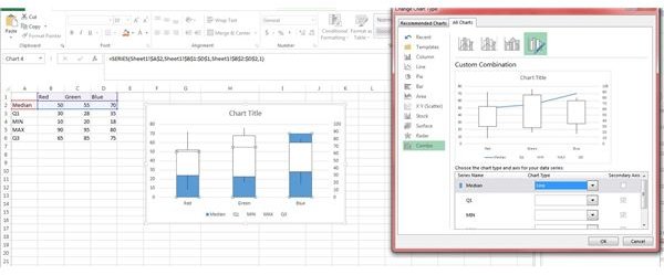 making boxplots in excel 2010