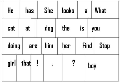 Word Sheet